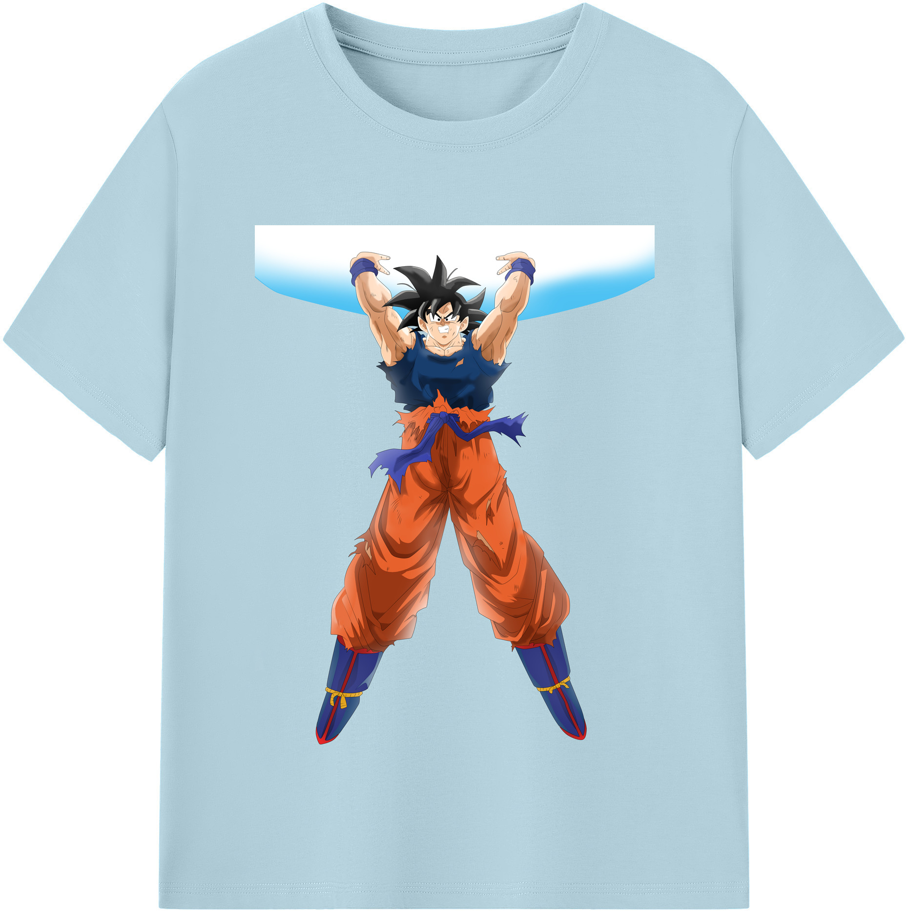 （画像用） ドラゴンボール 孫悟空（そん ごくう）Son Goku カカロット DRAGON BALL Kakarotto 綿100％半袖Tシャツ（フロントプリント）